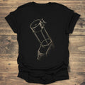 Dobsonian Dust Sketch - Black t-shirt
