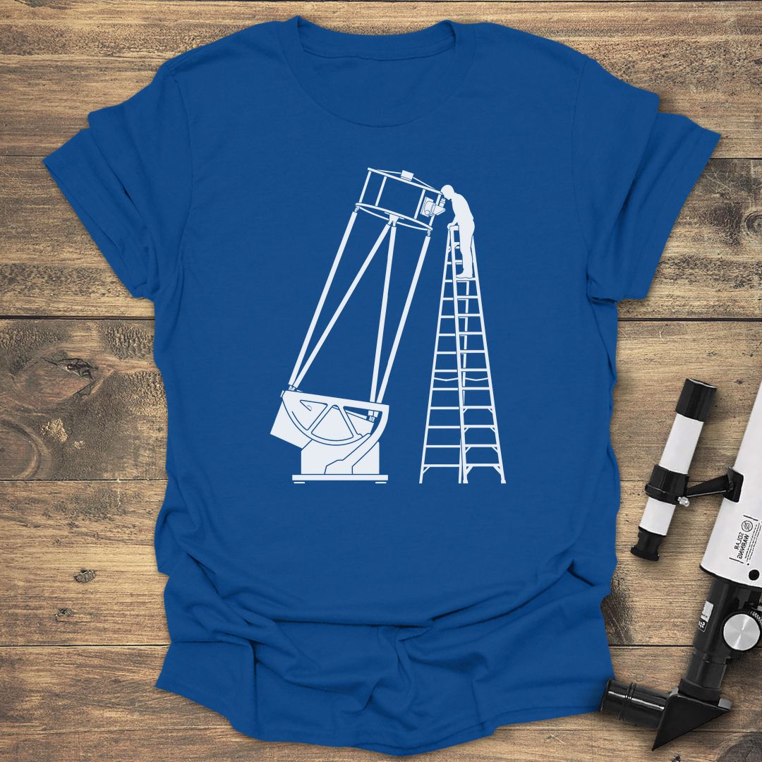 Giant Dobsonian Observer - Royal t-shirt