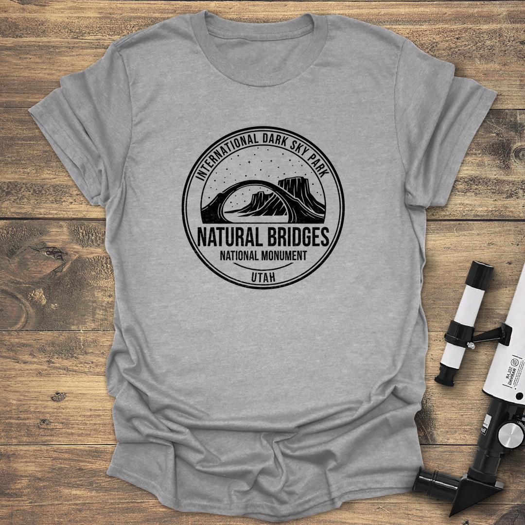 Natural Bridges Dark Sky Park - Sport Grey T-Shirt