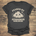 Feared By Astronomers Worldwide - Dark Heather t-shirt