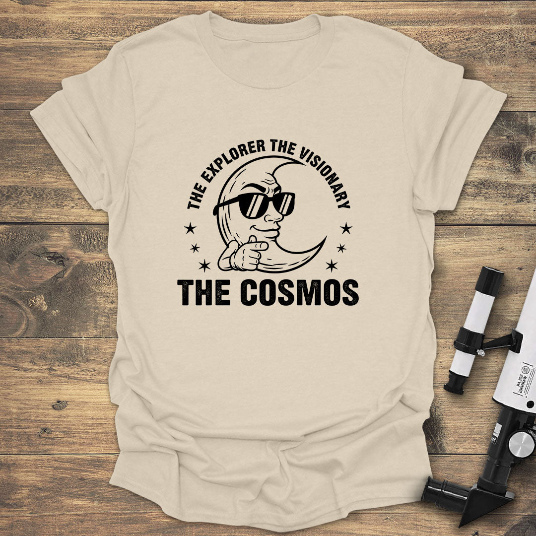 Moon In Shades Visionary - Natural T-Shirt