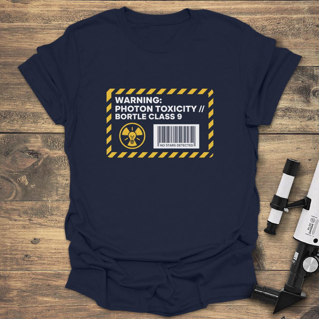 Toxic Cosmic Glow - Navy T-Shirt