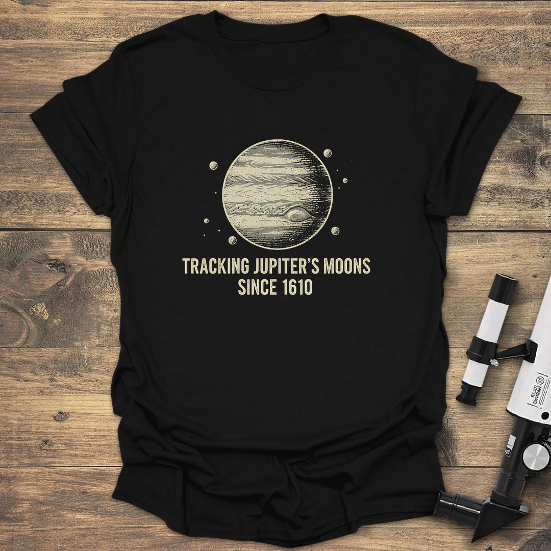 Moons Of Jupiter - Black T-Shirt