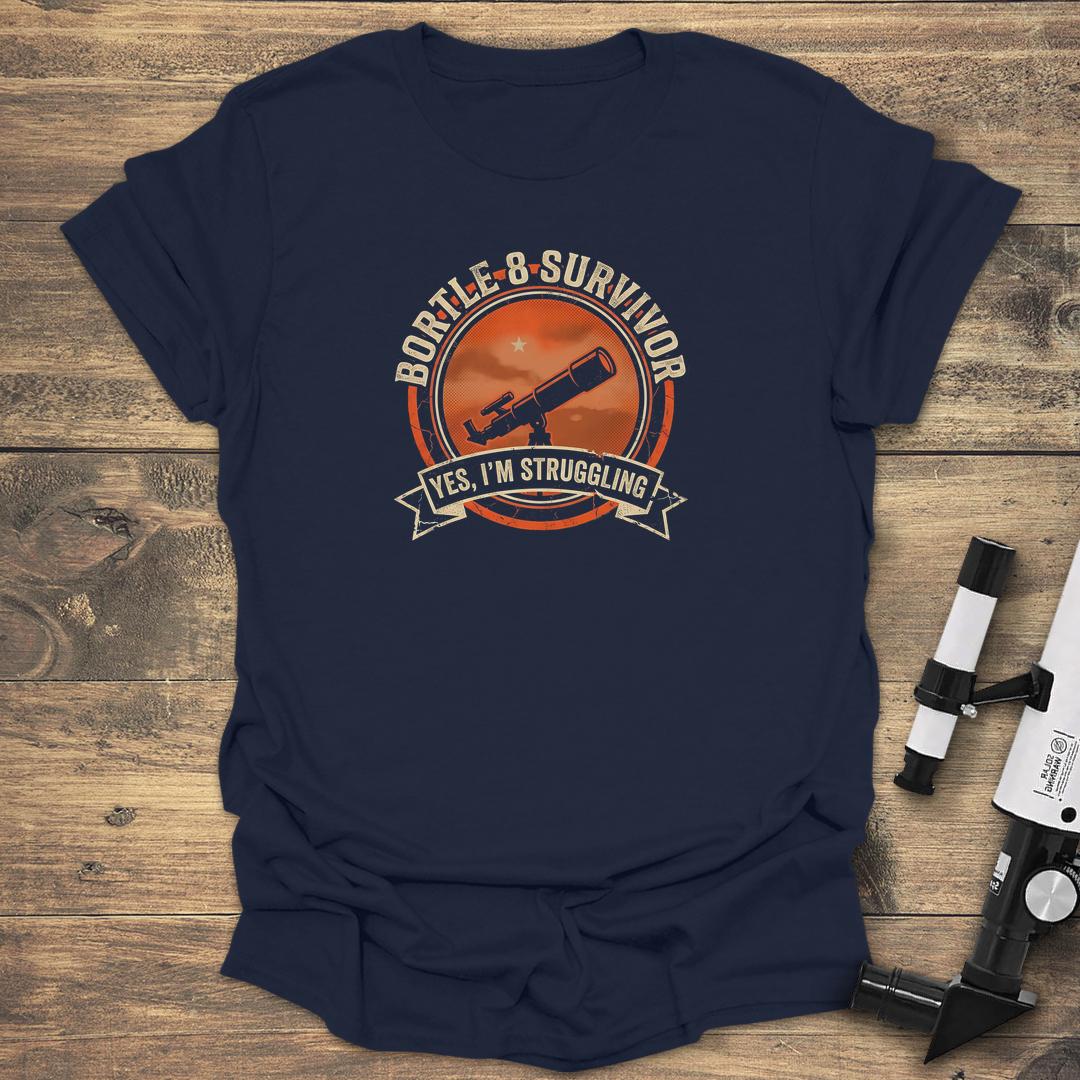Bortle 8 Survivor - Navy T-Shirt