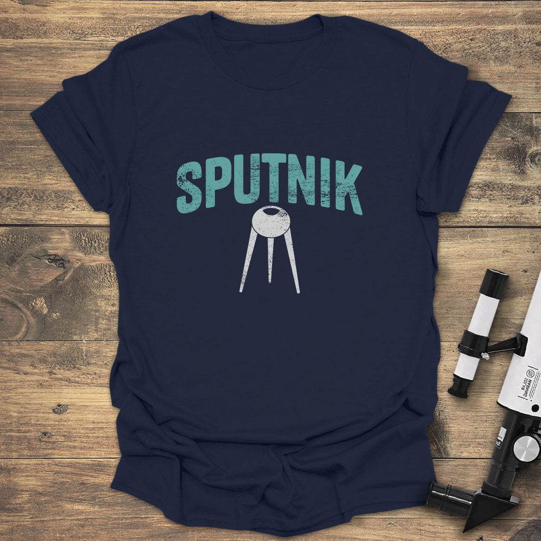Space Spunik - Navy T-Shirt