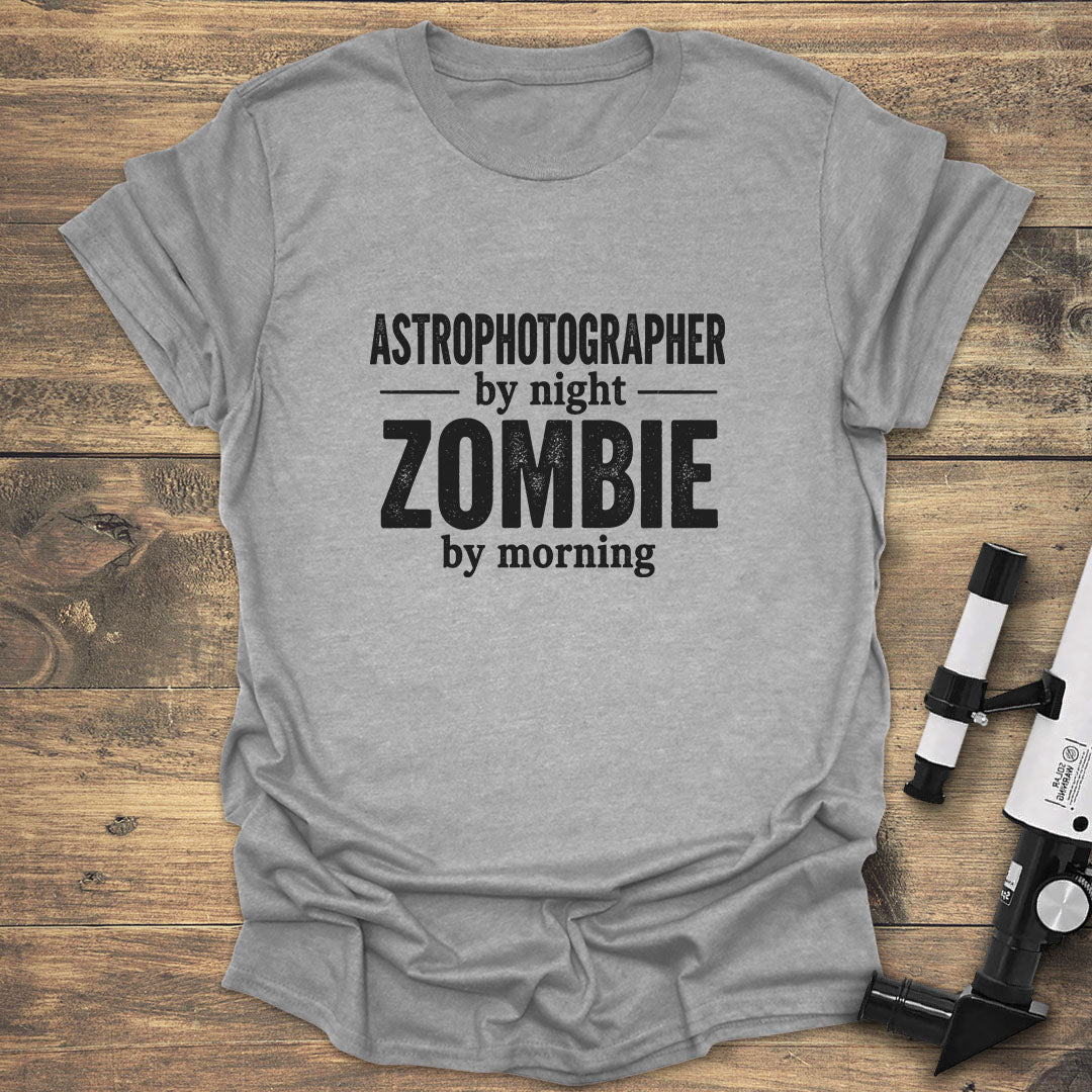 Moonlit Dual Life Form - Sport Grey T-Shirt