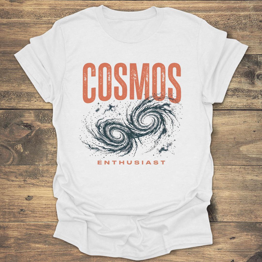 Cosmos Enthusiast Galaxies - White T-Shirt