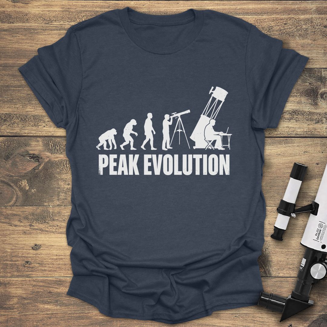 Peak Evolution - Heather Navy T-Shirt