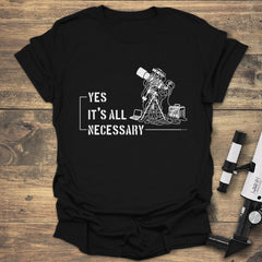 - Black t-shirt
