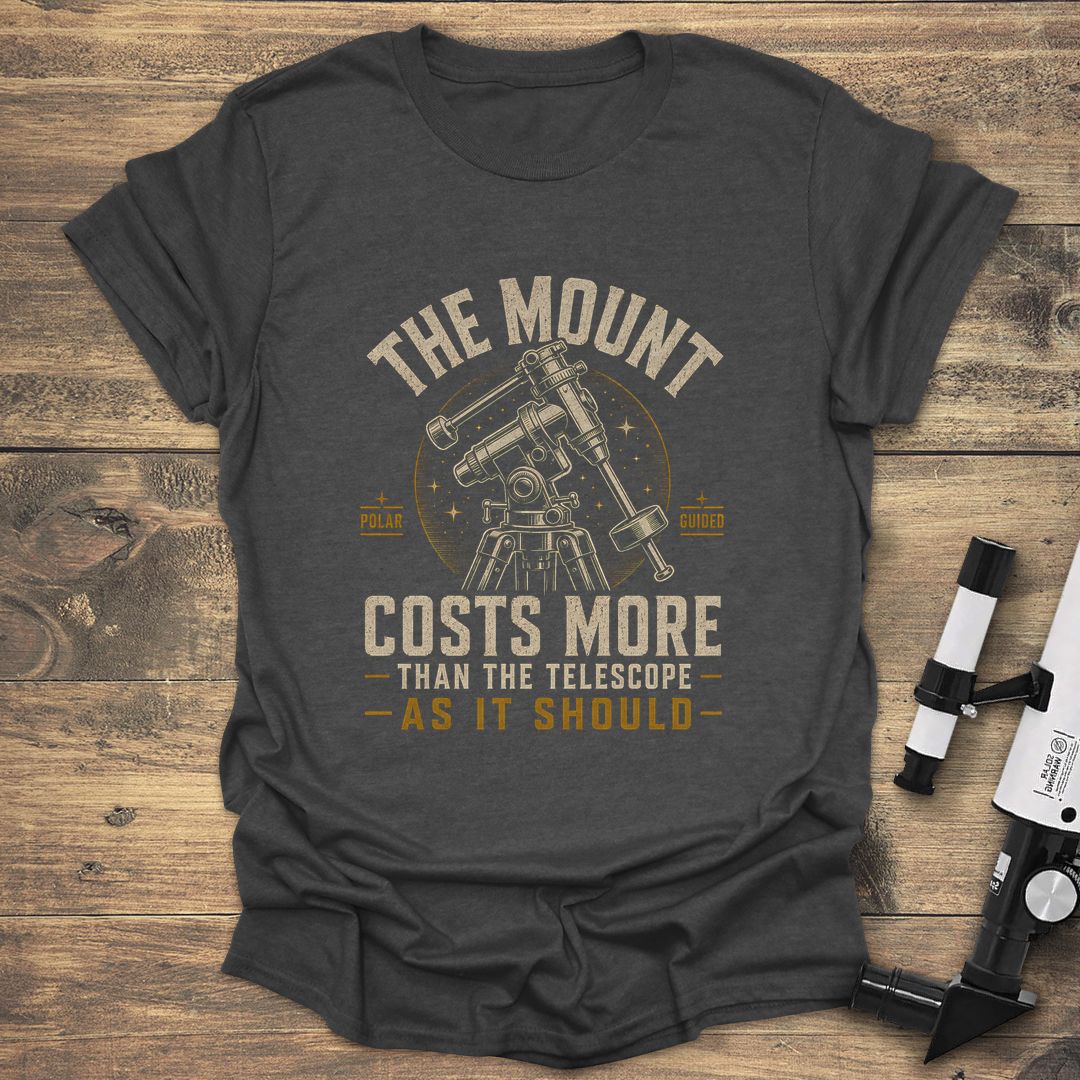The Mount Costs More - Dark Heather t-shirt