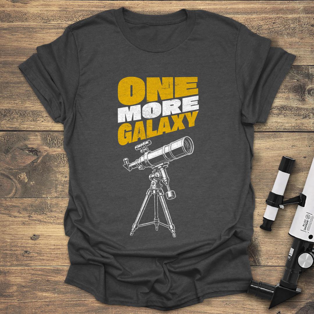 One More Galaxy Telescope - Dark heather T-Shirt