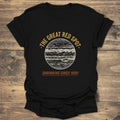 The Great Red Spot: Shrinking Since 1930 - Black T-Shirt