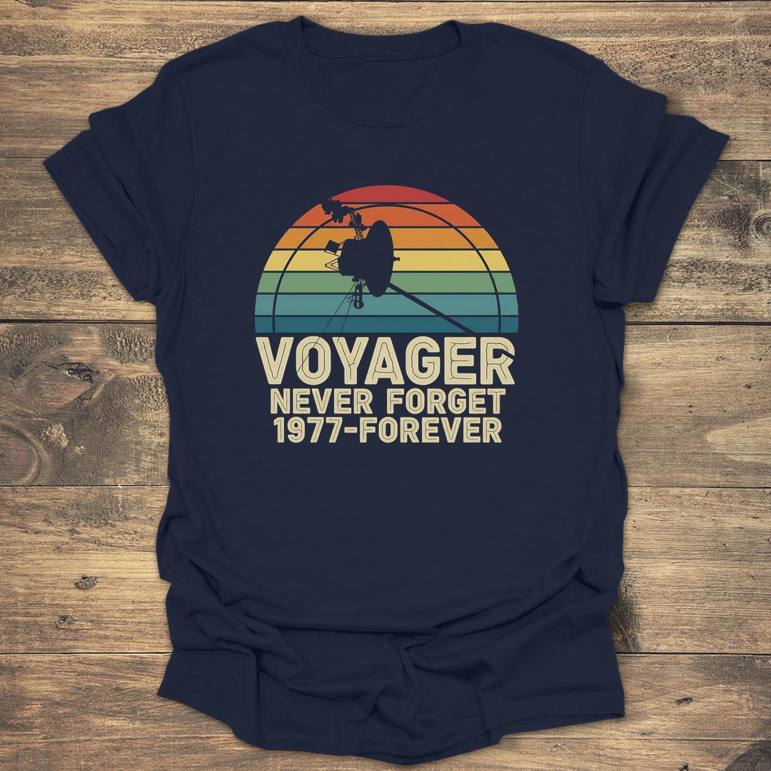 Voyager Never Forget - Navy T-Shirt