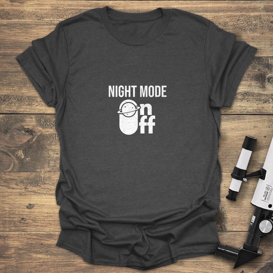 Night Mode On - Dark heather T-Shirt