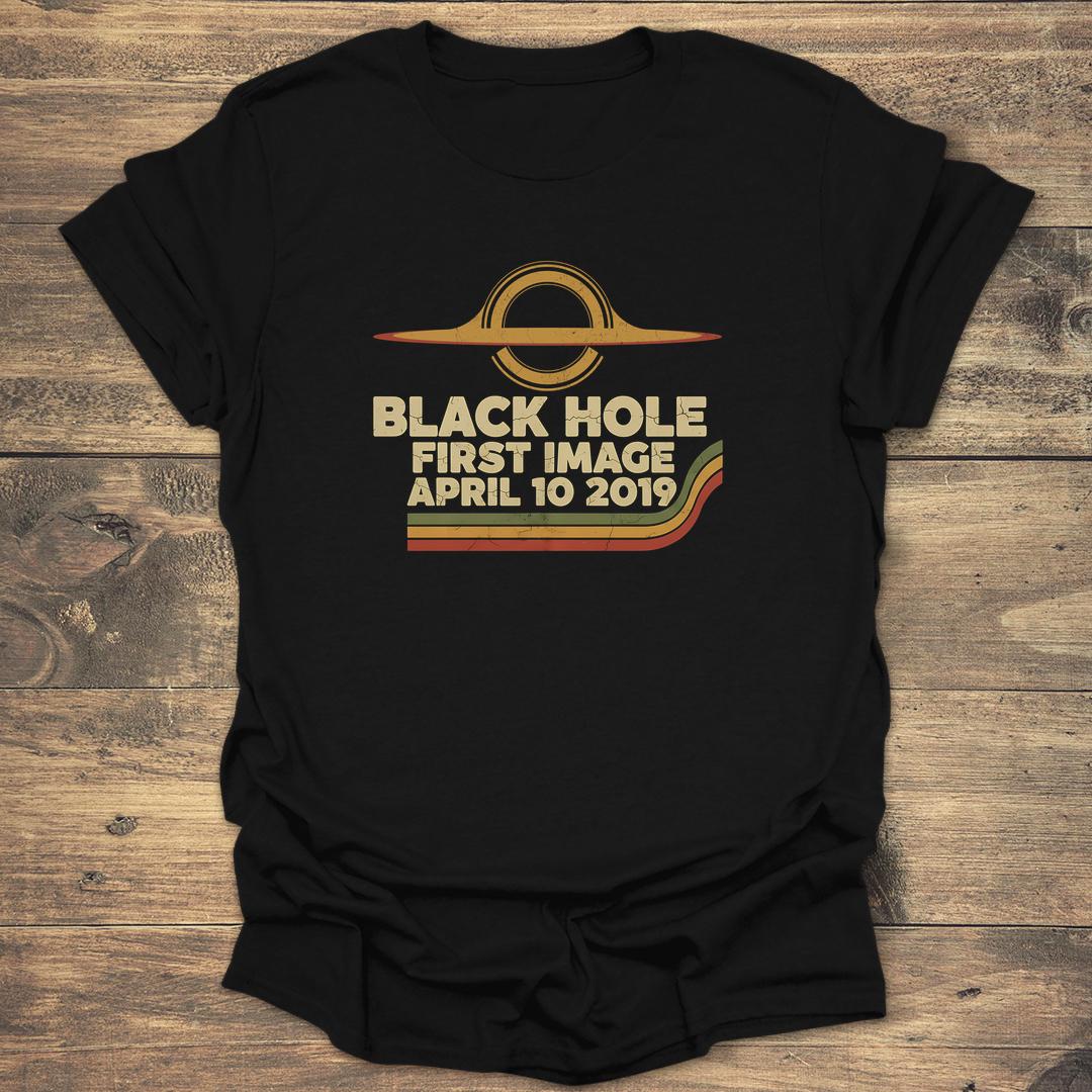 Black Hole First Image - Black T-Shirt