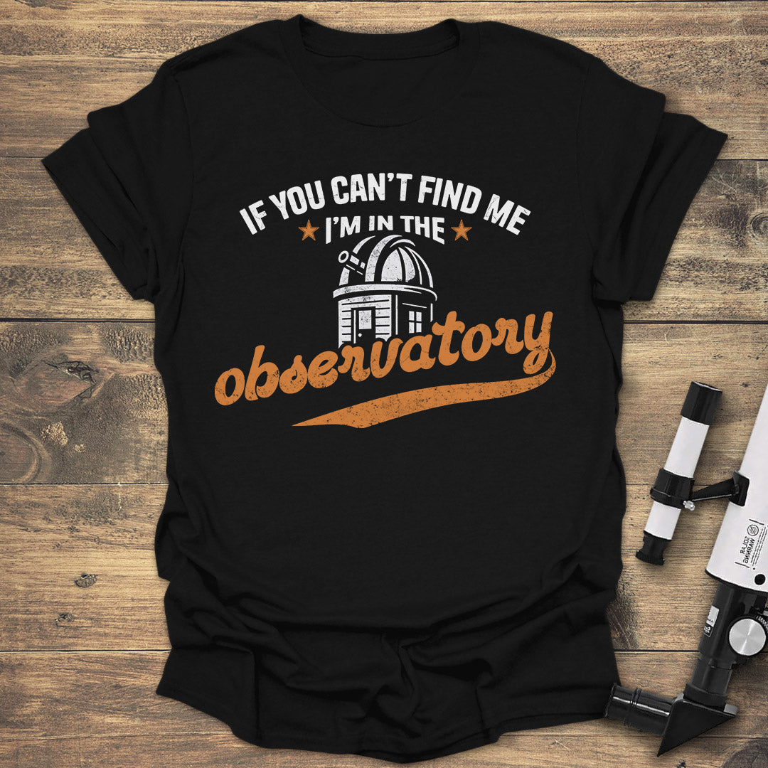 Observatory - Black T-Shirt