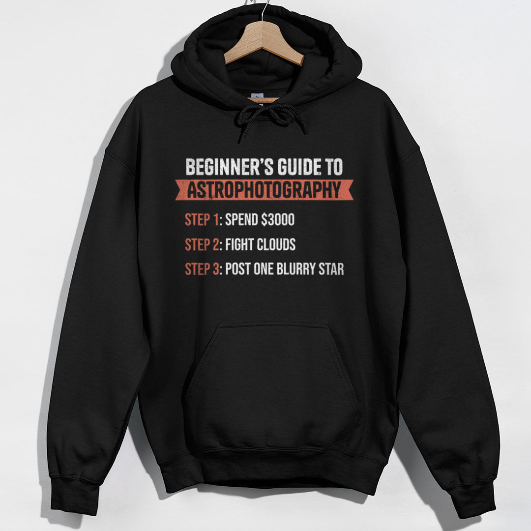 Astrophotography Guide Hoodie - Black Hoodie