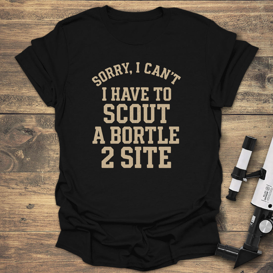 Scout Bortle 2 - Black T-Shirt