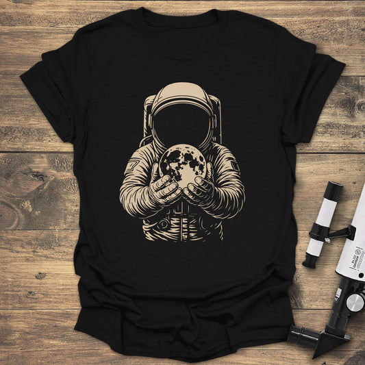 Astronaut Holding the Moon