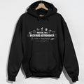 Trust Me Backyard Astronomer Hoodie - Black Hoodie