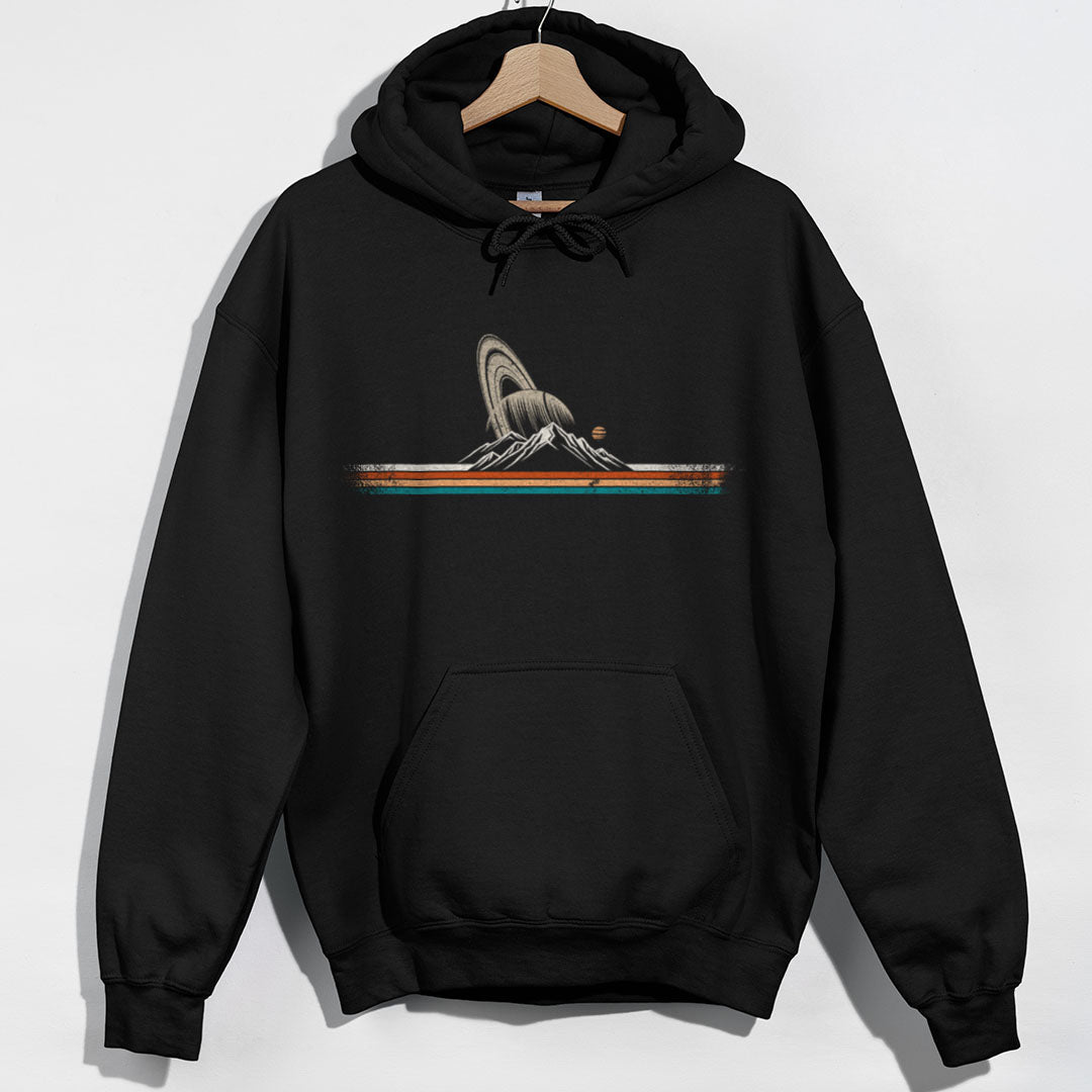 Saturn Mountain Hoodie - Black Hoodie