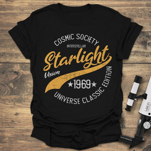 Cosmic Society Starlight - Black T-Shirt