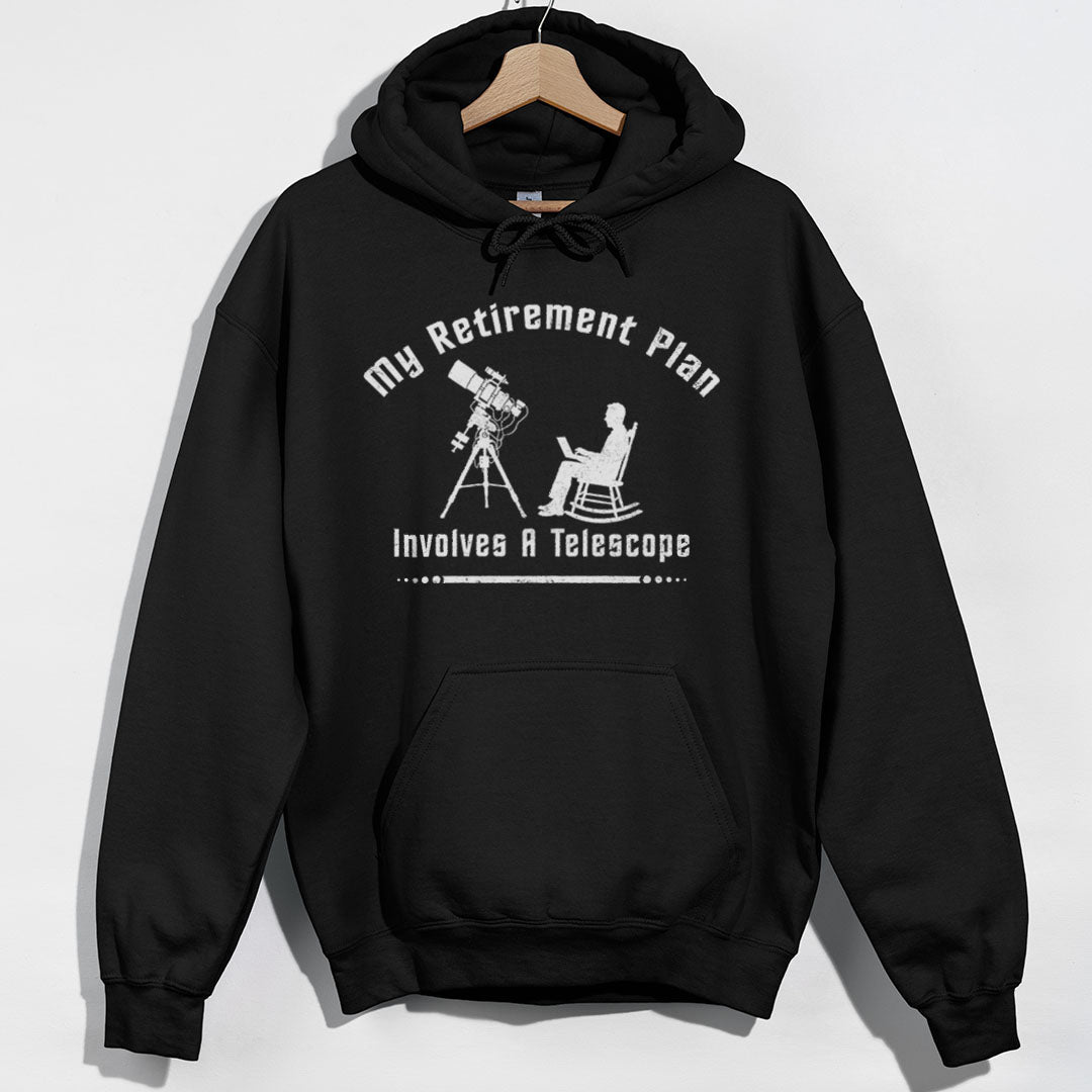 Retirement Plan Hoodie - Black Hoodie