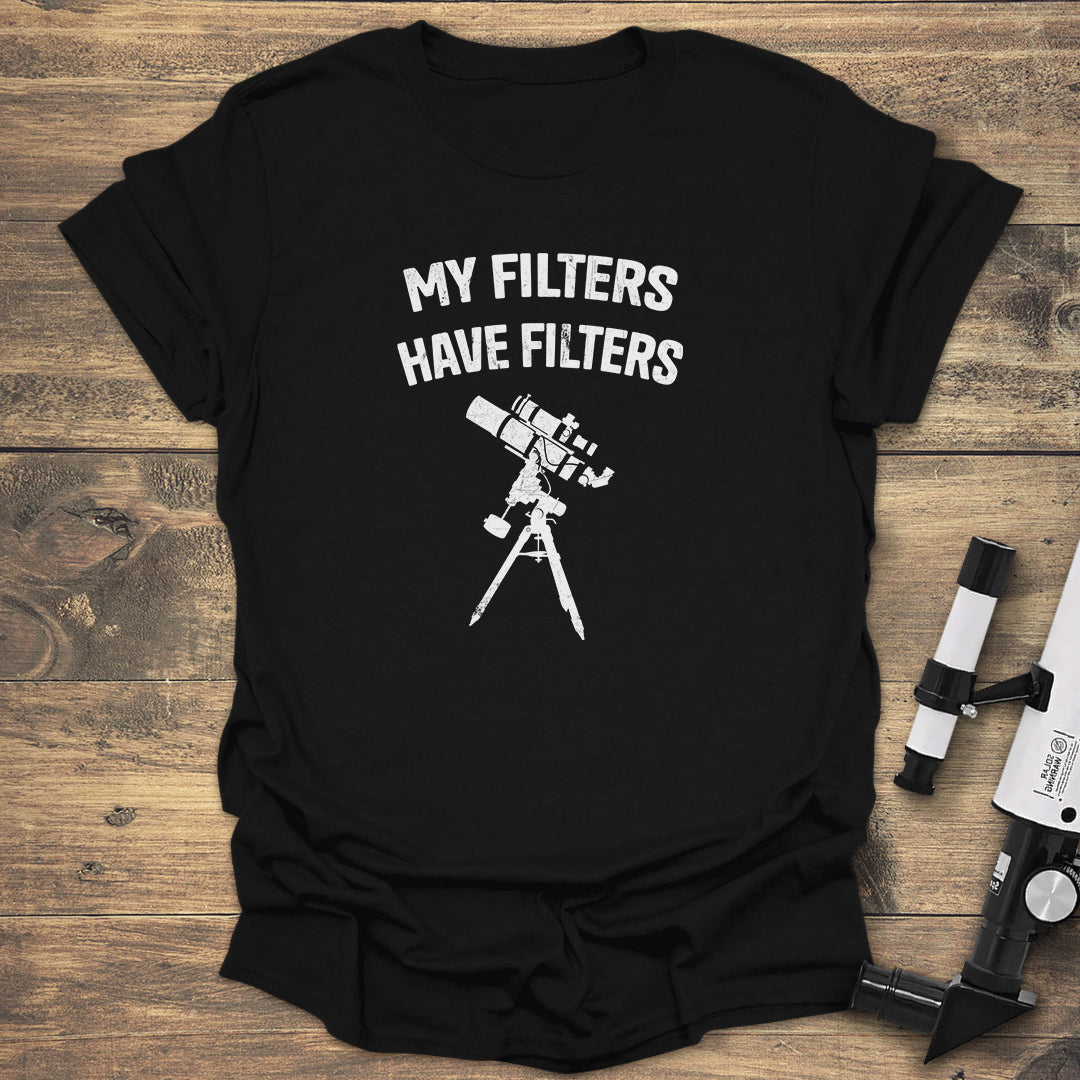My Filters - Black T-Shirt