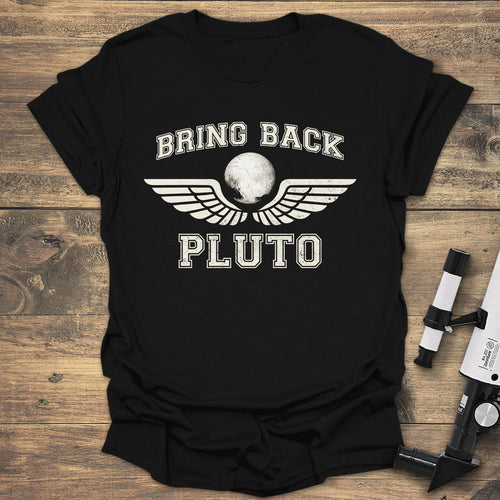 Bring Back Pluto - Black T-Shirt