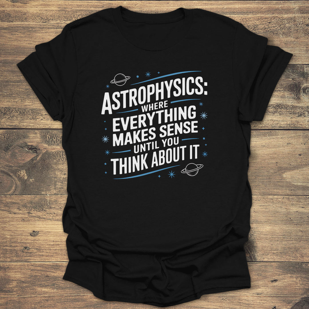 Science Humor - Black T-Shirt