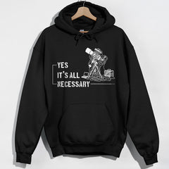 Necessary Telescope Hoodie - Black Hoodie