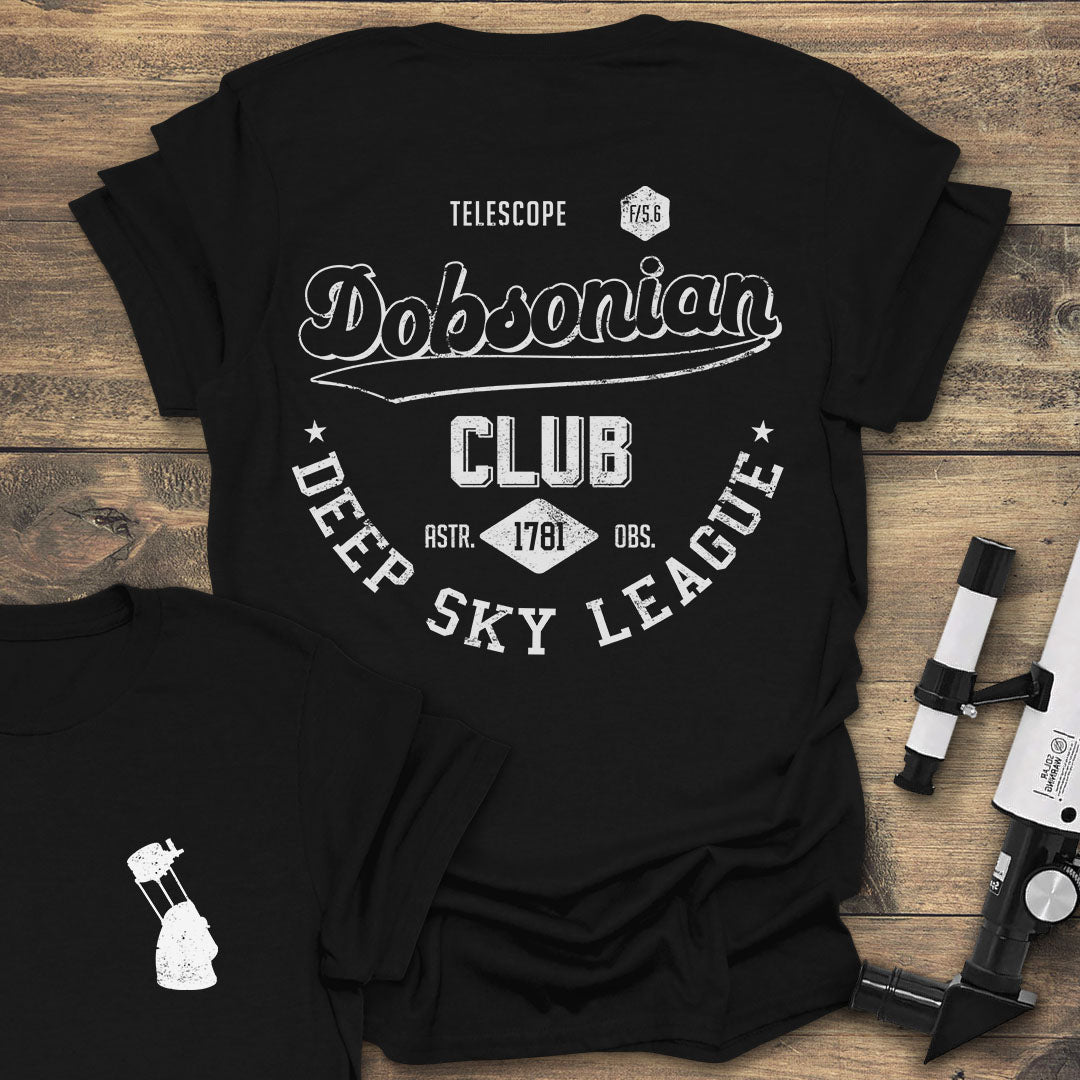Dobsonian Club Back print - Black T-Shirt