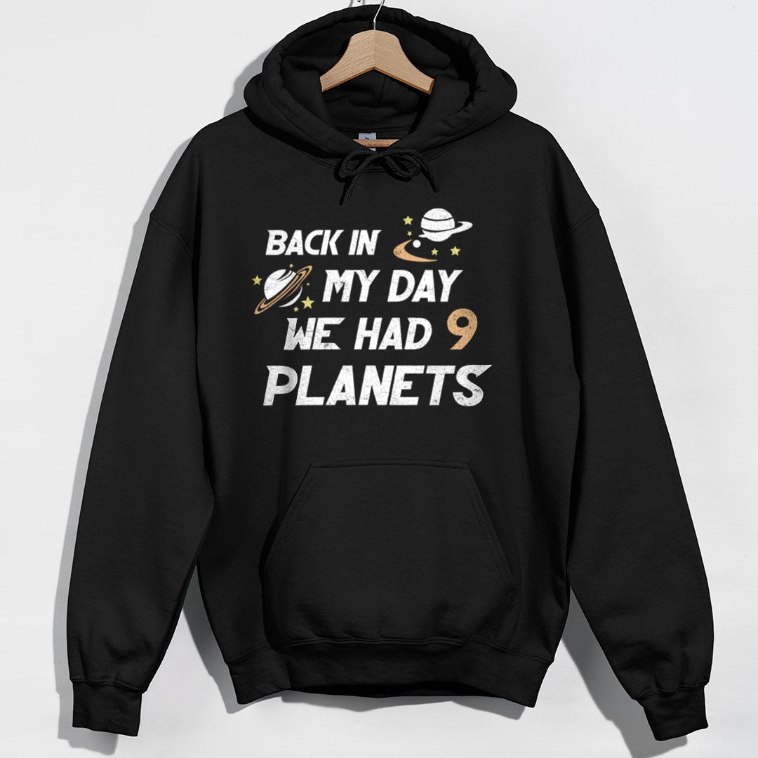 9 Planets Hoodie - Black Hoodie