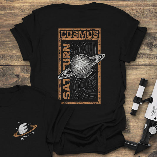 Cosmos Saturn Engraving