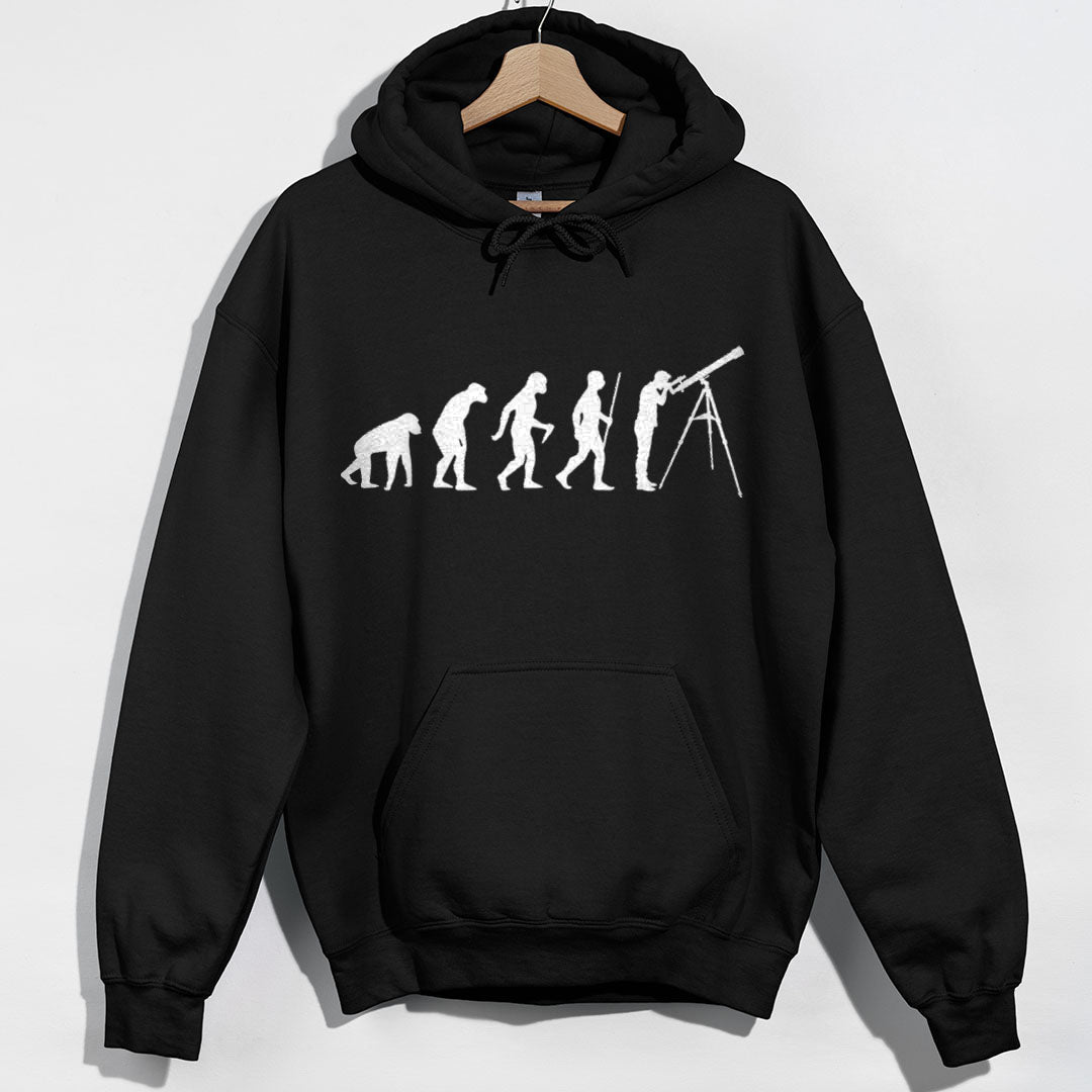 Evolution to Astronomy Hoodie - Black Hoodie