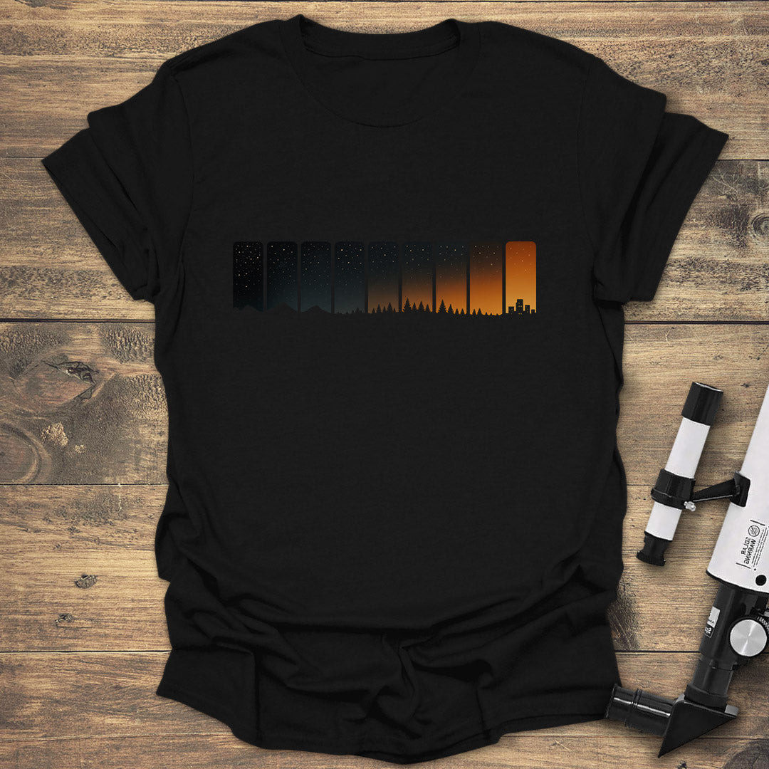 Bortle illustration - Black T-Shirt