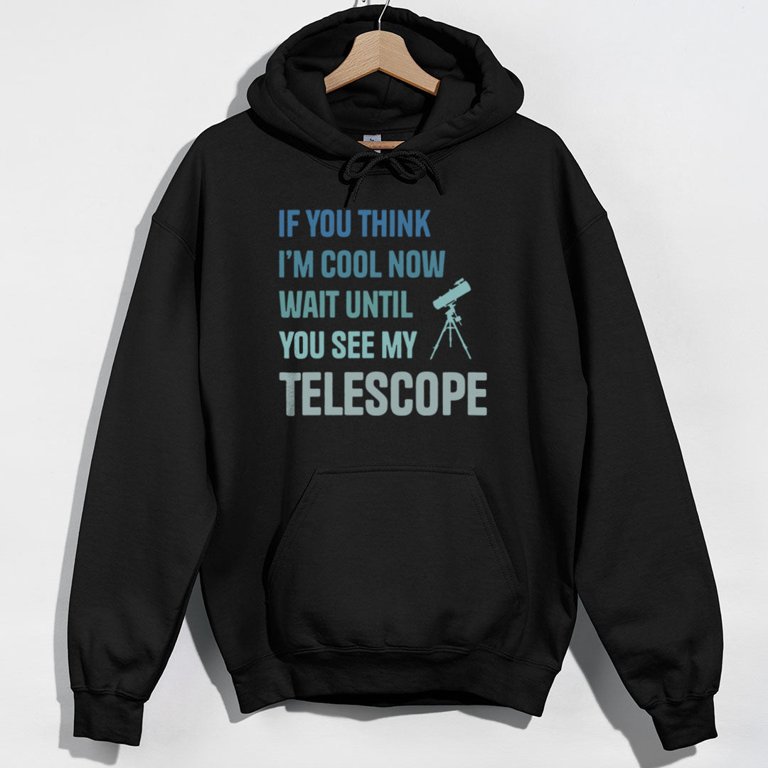 See My Telescope Hoodie - Black Hoodie