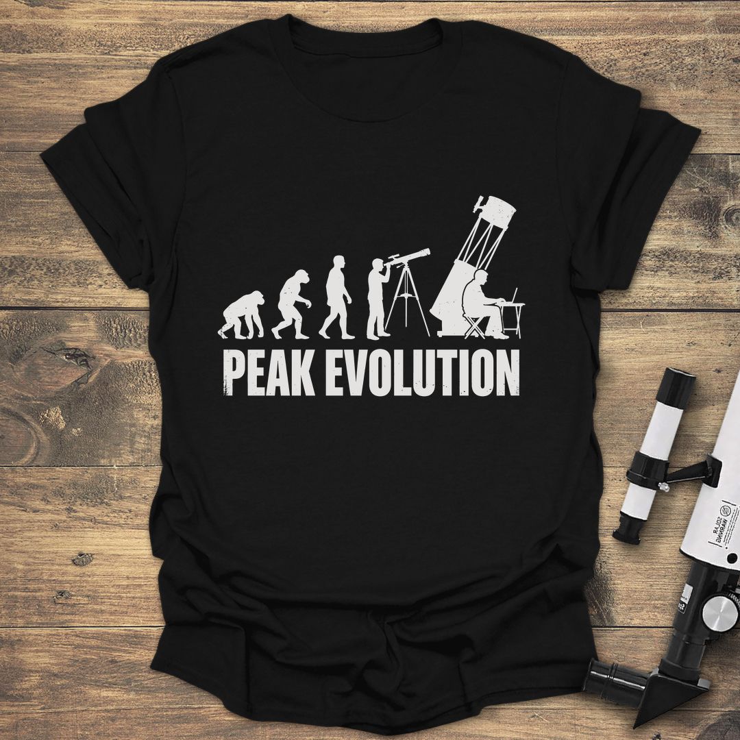 Peak Evolution - Black T-Shirt