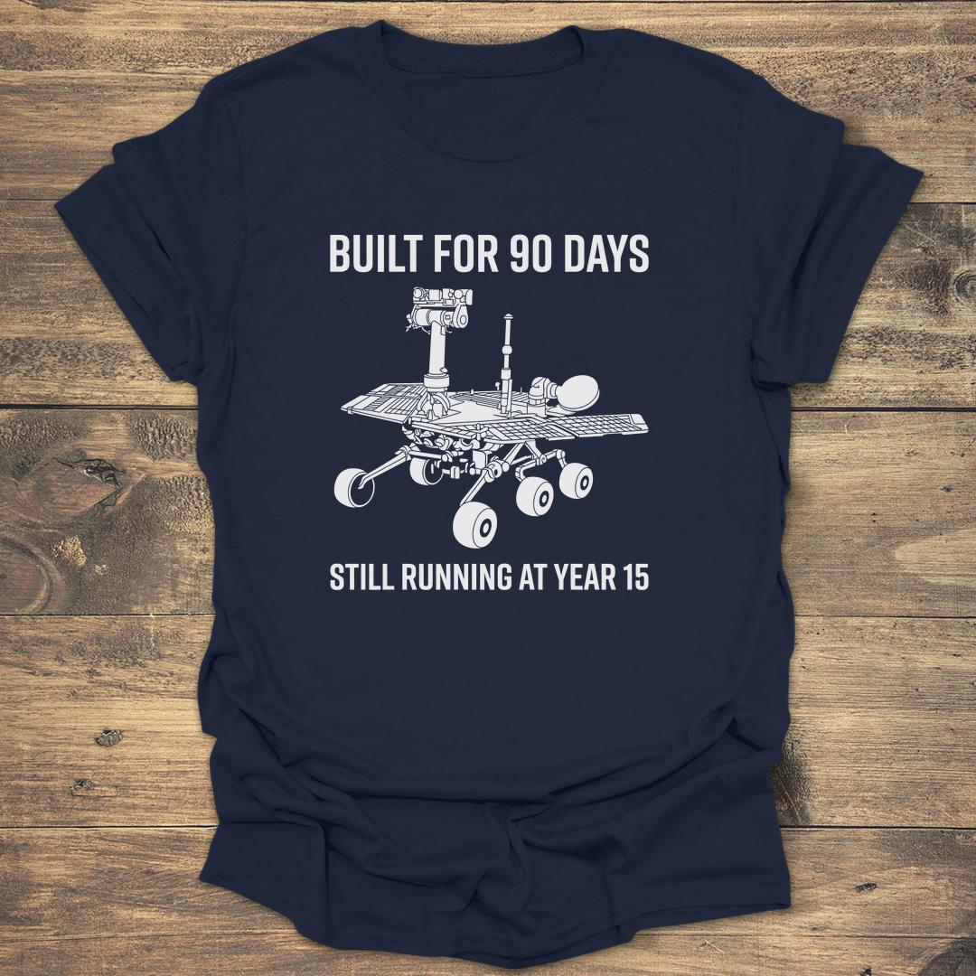 15 Year Mars Rover - Navy T-Shirt