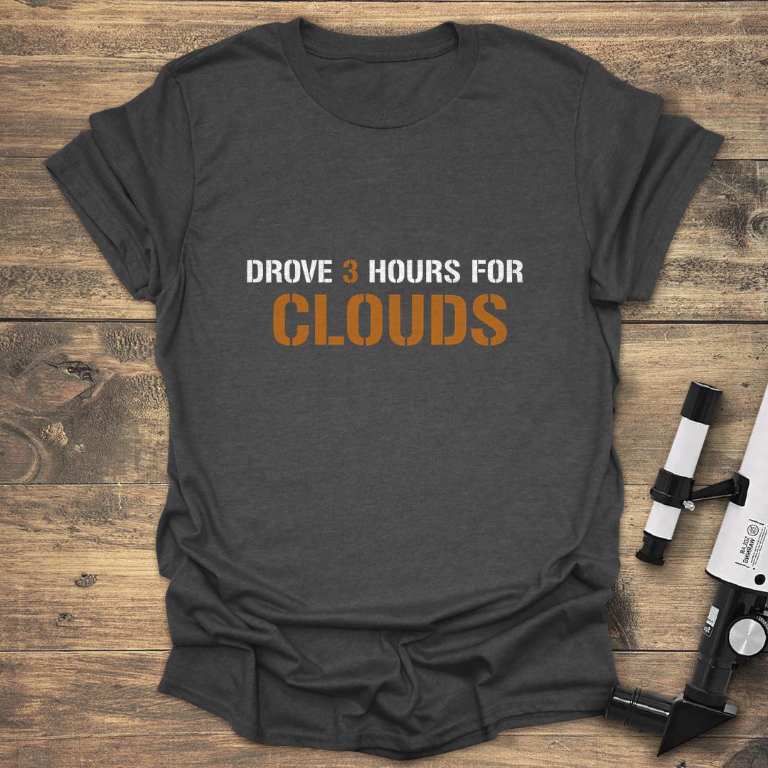 3 Hours For Clouds - Dark heather T-Shirt