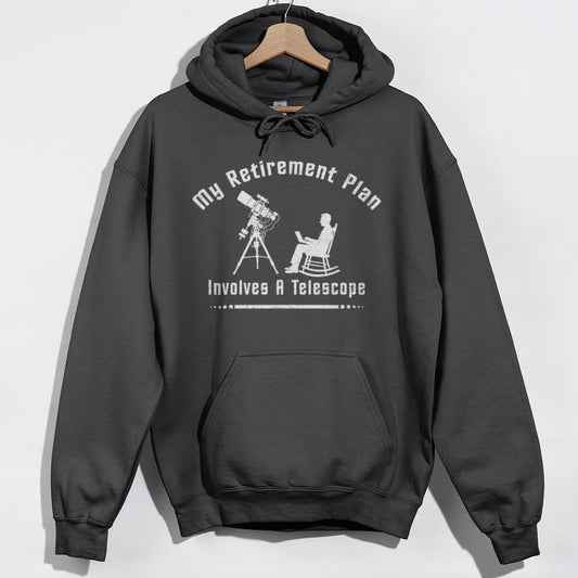 Retirement Plan Hoodie - Charcoal Hoodie