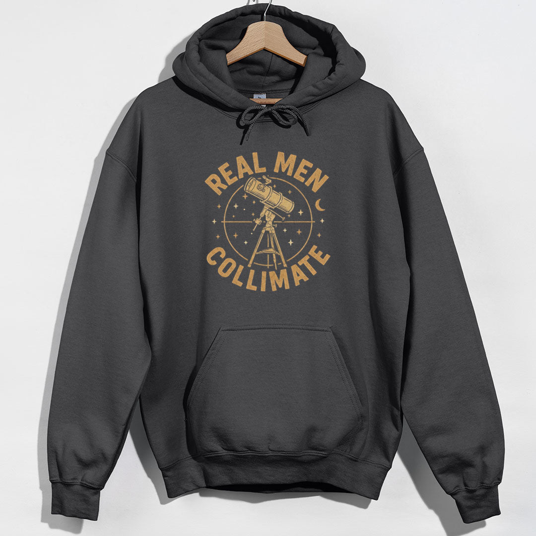 Real Men Collimate Hoodie - Charcoal Hoodie