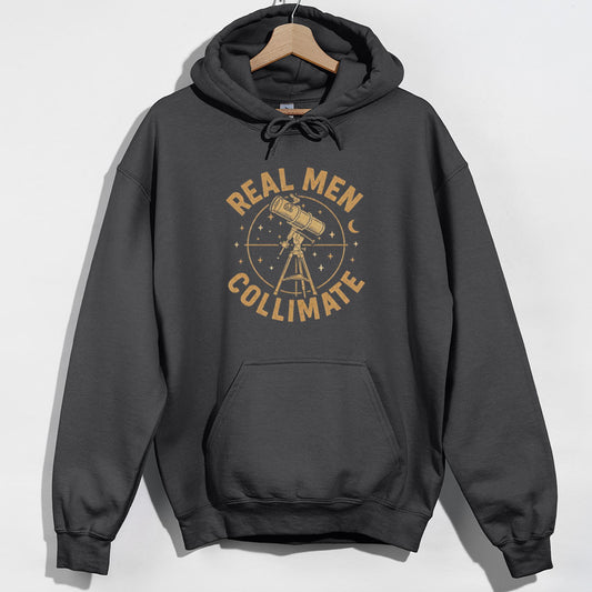 Real Men Collimate Hoodie - Charcoal Hoodie