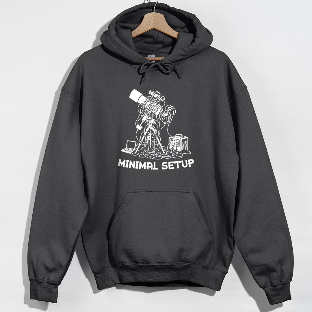 Minimal Setup Hoodie - Charcoal Hoodie