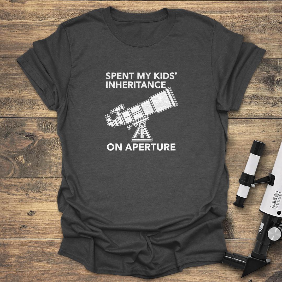 Spent My Kids Inheritance - Dark heather T-Shirt