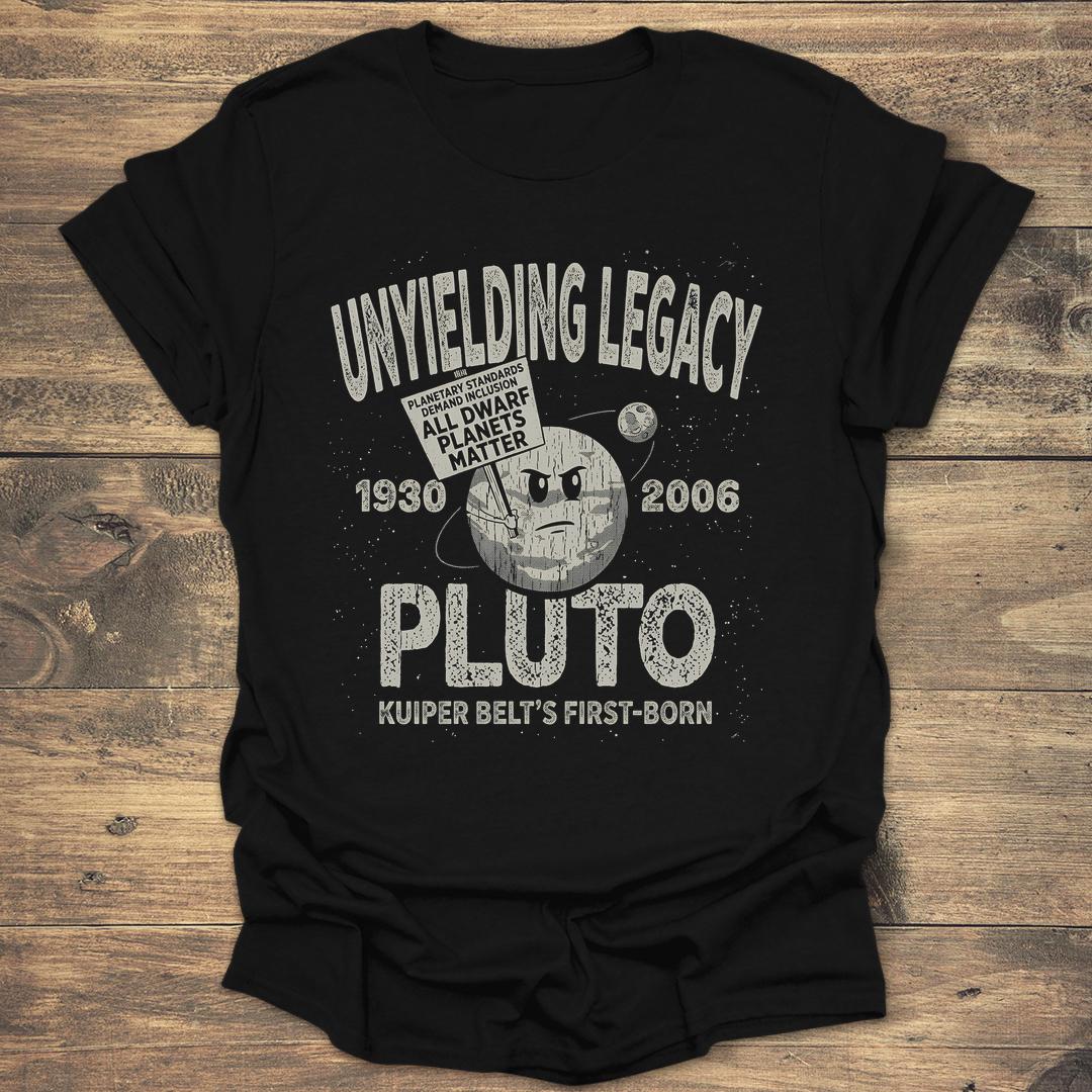 Pluto Unyielding Legacy - Black T-Shirt