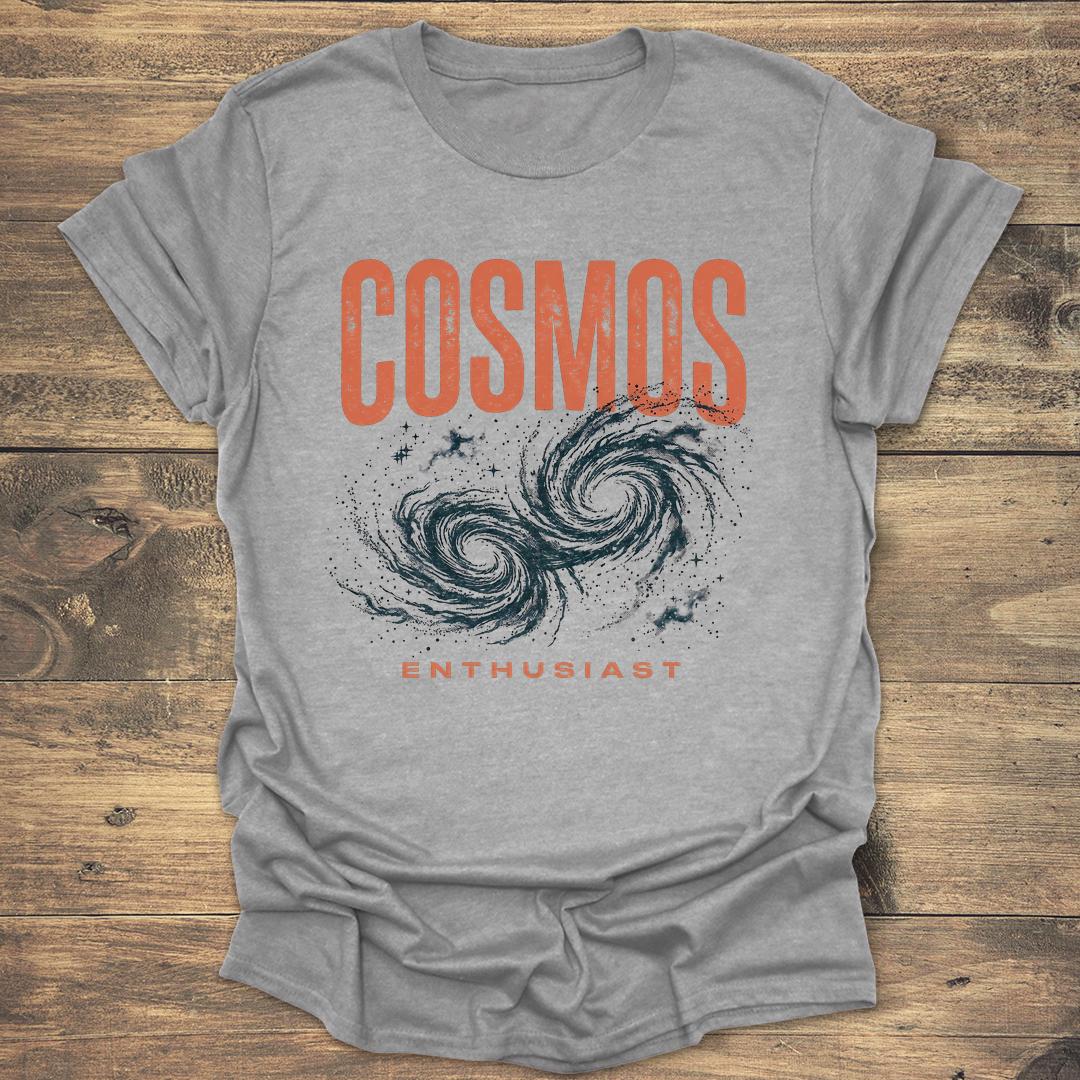 Cosmos Enthusiast Galaxies - Sport Grey T-Shirt