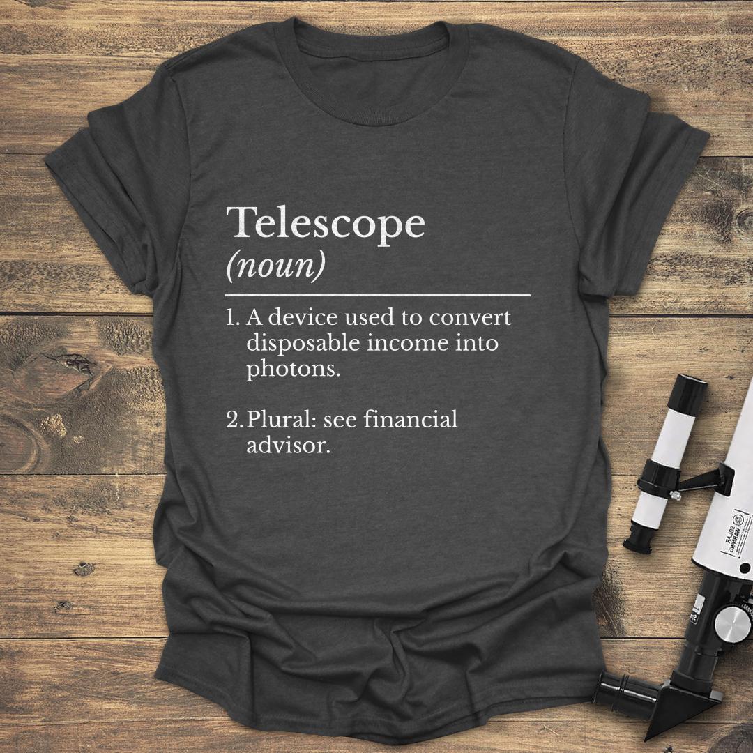 Telescope Definition - Dark heather T-Shirt