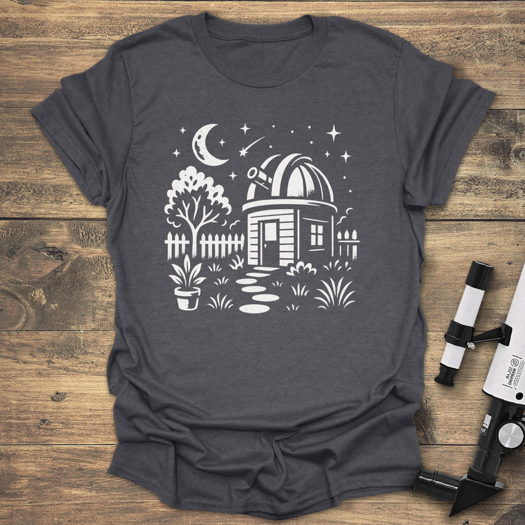 Night Sky Observatory - Dark heather T-Shirt