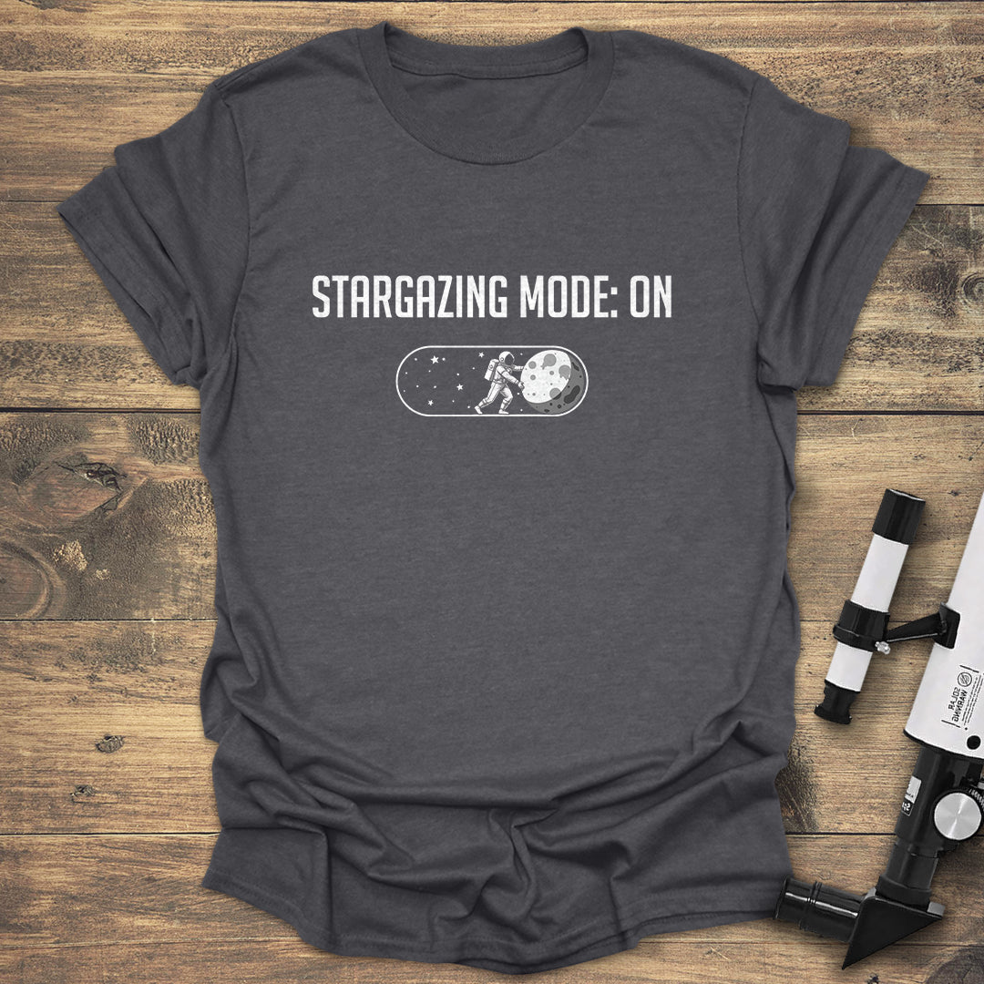 Stargazing Mode - Dark heather T-Shirt